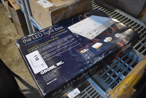 BRAND NEW SCRATCH AND DENT! Porta Trace The LED Light Box - Image 2 of 3
