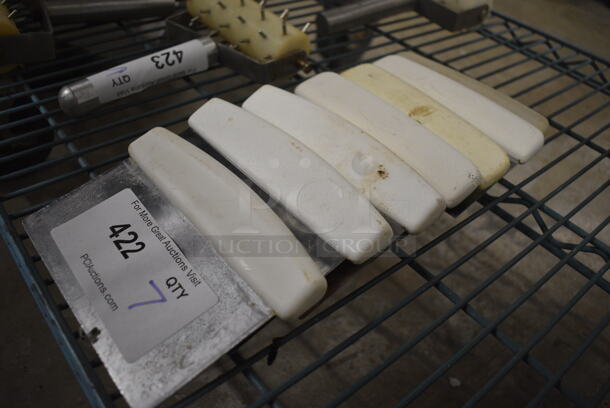 7 Stainless Steel Dough Cutters. 6.5x1x4.5. 7 Times Your Bid! - Image 3 of 3