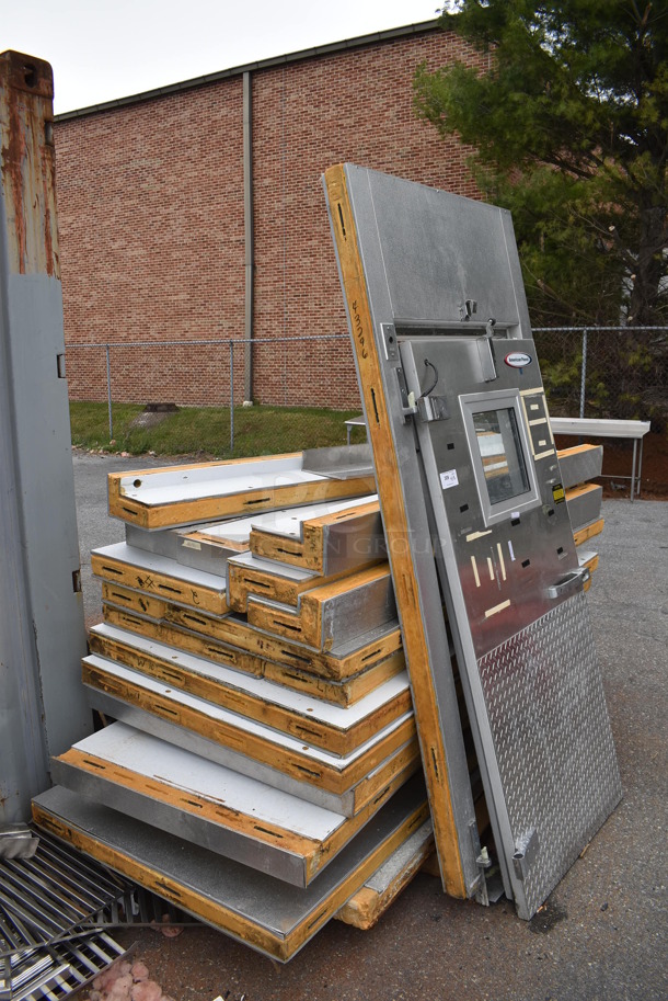 American Panel 6'x10'x8' Walk In Box w/ Floor. Does Not Have Compressor or Condenser - Image 5 of 5