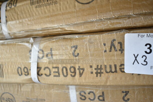 3 Boxes of 2 BRAND NEW SCRATCH AND DENT! Regency 460EC2460  24" x 60" NSF Chrome Wire Shelf. 3 Times Your Bid! - Image 4 of 6