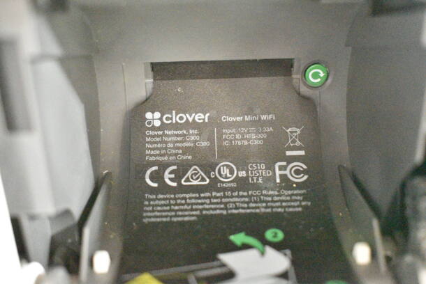 7 Various Items Including POS Monitor, Clover C300 Mini WiFi, Clover P100 Receipt Printer, S80 Credit Card Reader, Star SP700 Receipt Printer, TP Link Wireless Dual Band Router, Netgear Powerline 1200 Internet Extender. 7 Times Your Bid!  - Image 4 of 12