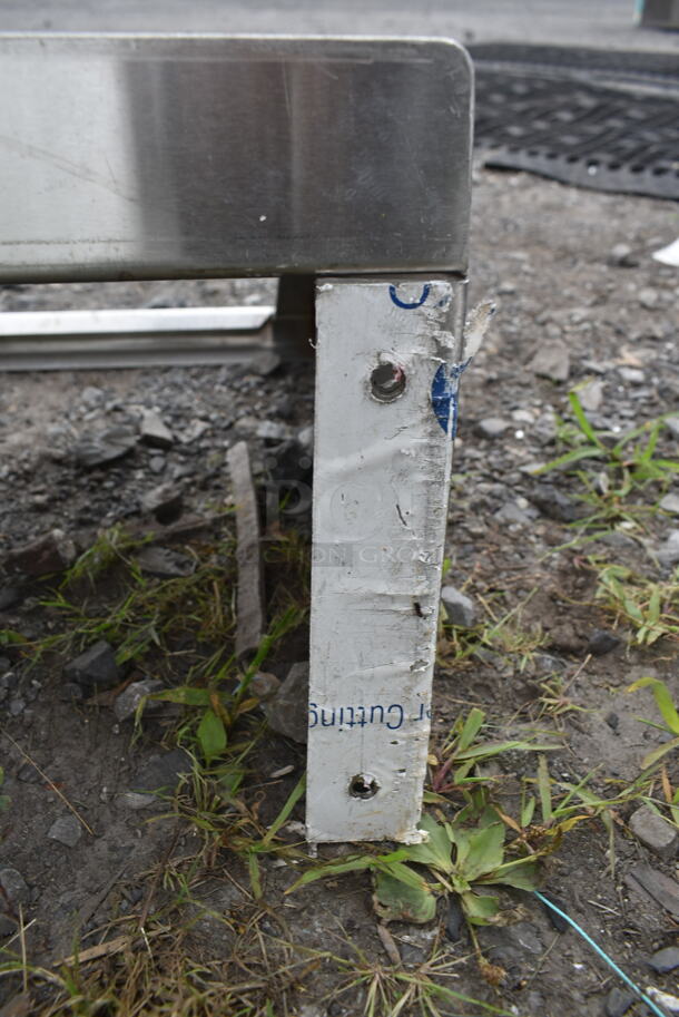 Stainless Steel Wall Mount Shelf. - Image 3 of 3