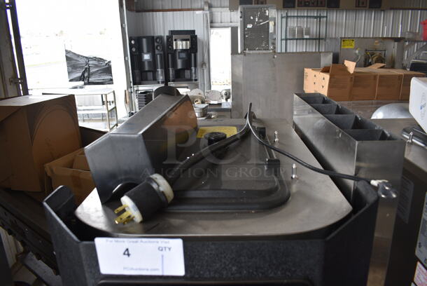 2017 Taylor Model C709-27 Stainless Steel Commercial Air Cooled Single Flavor Soft Serve Ice Cream Machine w/ Taylor Model C20100-WFB 10 Head Flavor Blast and Color Touch Panel for Flavor Burst on Commercial Casters. 208-230 Volts, 1 Phase. 23x33x61 - Image 6 of 11
