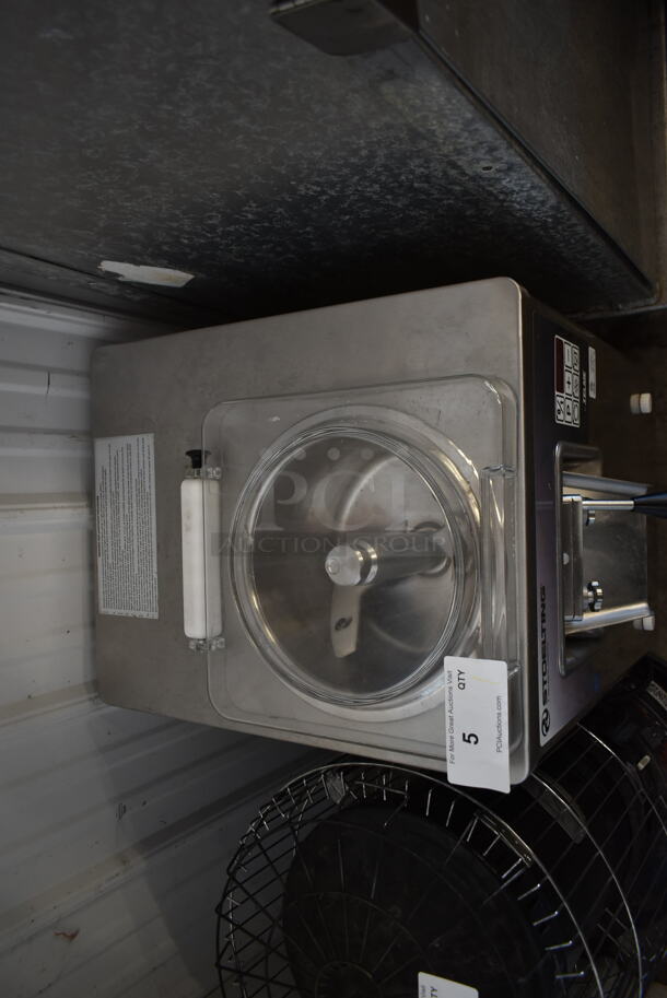 2018 Stoelting VB9-37a Stainless Steel Commercial Floor Style Air Cooled Batch Freezer. 115 Volts, 1 Phase.  - Image 2 of 5