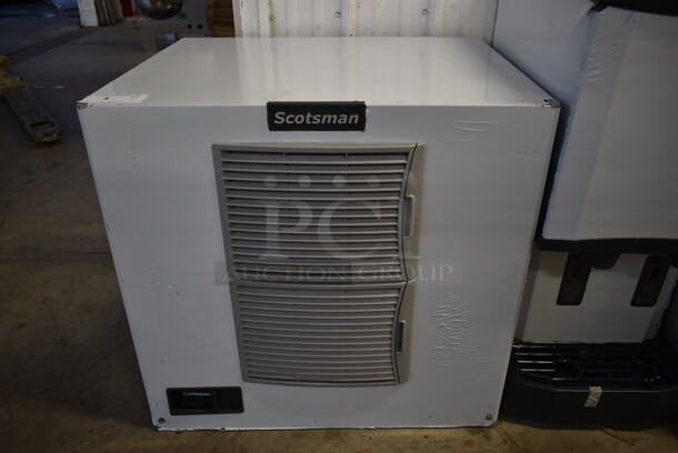 BRAND NEW SCRATCH AND DENT! 2023 Scotsman MC1030MA-32A Stainless Steel Commercial Ice Machine Head. 208/230 Volts, 1 Phase. 