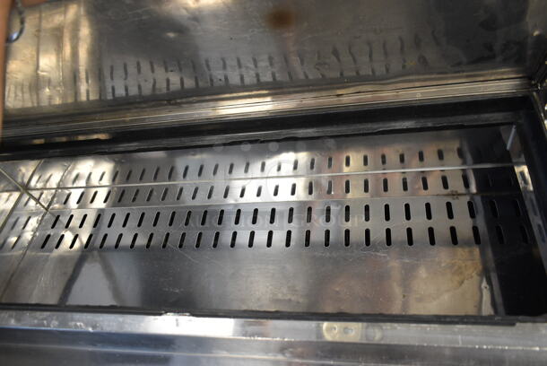 Centaur CPR-67 Stainless Steel Commercial Pizza Prep Table on Commercial Casters. 115 Volts, 1 Phase. Tested and Working! - Image 5 of 8