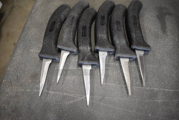 6 Sharpened Stainless Steel Poultry Knives. Includes 7.5". 6 Times Your Bid! - Image 2 of 4