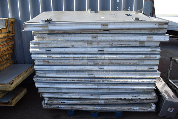 AmeriKooler 12'x7.5'x7.5' Walk In Cooler or Freezer Box w/ Condenser - Image 5 of 7