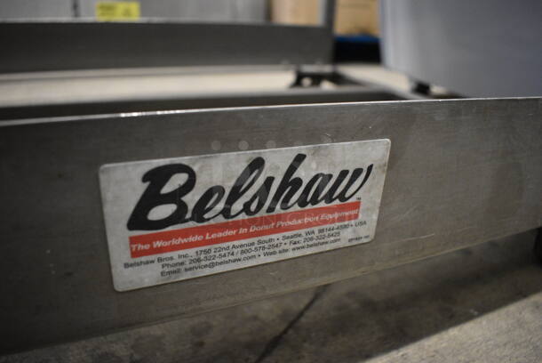 Belshaw Stainless Steel Commercial Icing Glazing Station on Commercial Casters. 31.5x39x40 - Image 6 of 9
