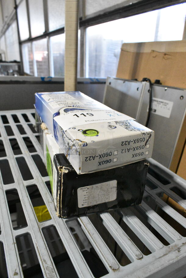 2 Various Items Including T&S 059X-A22 Faucet and Regency 600FWM812 Wall Mount Faucet with 8" Centers and 12" Swing Spout. 2 Times Your Bid!  - Image 1 of 5