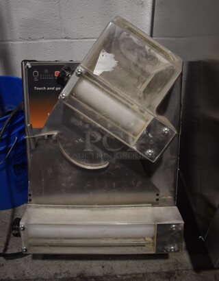 Prismafood DSA 310 TG Stainless Steel Commercial Countertop Touch and Go Pizza Dough Roller. 110 Volts, 1 Phase. 18x15x25. Tested and Working!