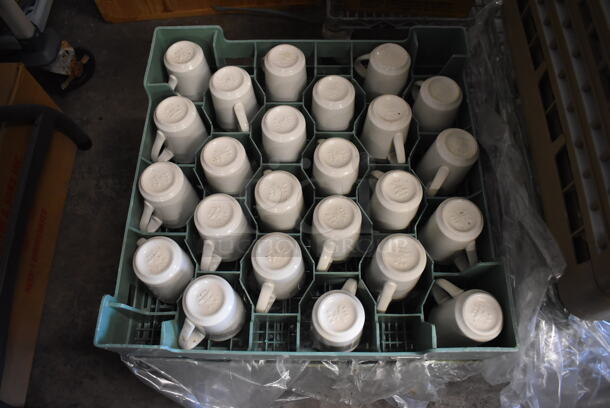 ALL ONE MONEY! Lot of 9 Caddies of Various Glasses Including Ceramic Mugs and Glass Stemware - Image 10 of 12