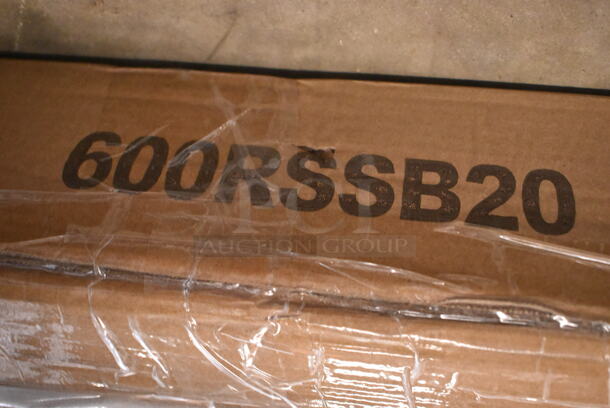 BRAND NEW SCRATCH AND DENT! Regency 600RSSB20 19 1/2" x 19 1/2" x 4" 18-Gauge Stainless Steel Scrap / Pre-Rinse Basket with Stainless Steel Slides - Image 2 of 2