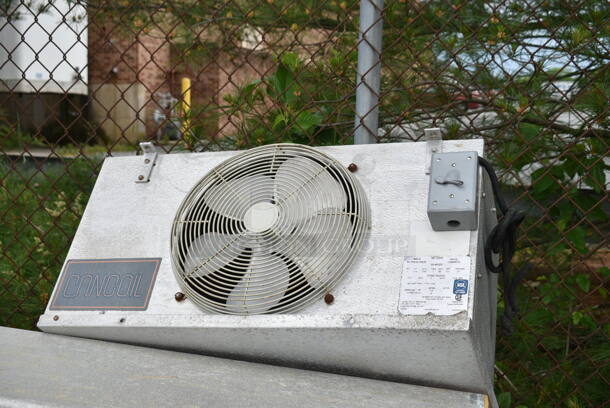 10'x10' Harford Walk In Cooler Box w/ Tecumseh AH160FF-509-A4 208/230 Volts, 1 Phase Compressor and ALP06301BER 115 Volt, 1 Phase Evaporator. Information Provided By The Consignor But Not Verified By PCI Auctions. Picture of the Unit Before Removal Is Included In the Listing. - Image 4 of 7