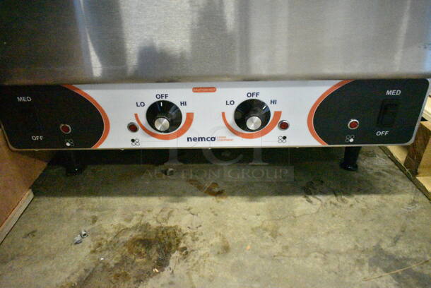 BRAND NEW SCRATCH AND DENT! Nemco 6311-4-240 Electric Countertop Raised Hot Plate with 4 Solid Burners. 240 Volts.   - Image 4 of 5