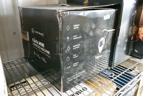 7 Various Items Including iRobot Roomba 692 Vacuum, Koah Hard Case, 2 Keurig Single Cup Coffee Machine, Nespresso Single Cup Espresso Machine, Chefwave Espresso Machine. 7 Times Your Bid!  - Image 11 of 12