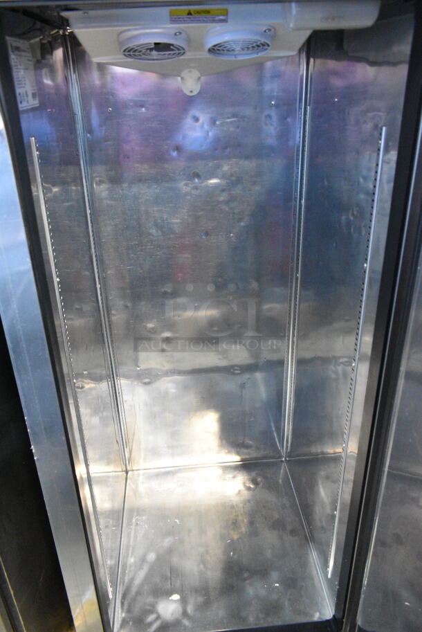 Everest ESF1 Stainless Steel Commercial Single Door Reach In Freezer. 115 Volts, 1 Phase. Tested and Powers On But Does Not Get Cold - Image 3 of 5