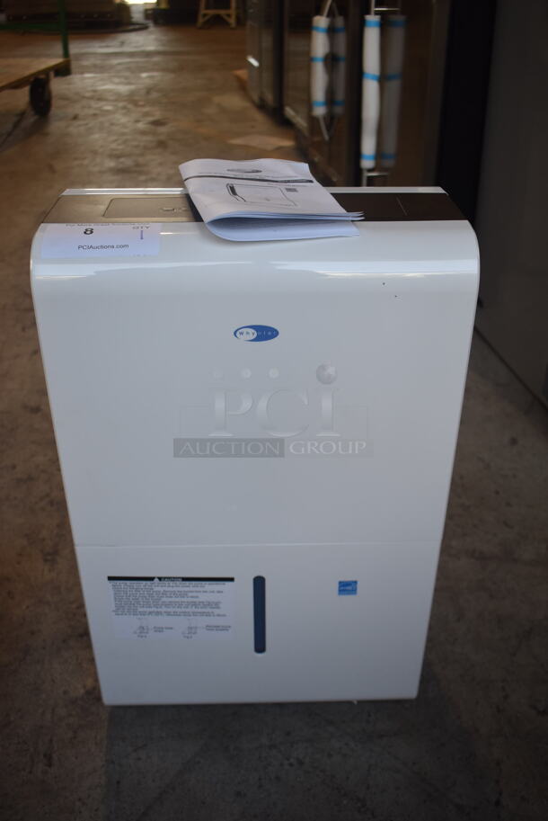 BRAND NEW SCRATCH AND DENT! Whynter RPD-506EWP Portable Electric Powered White Dehumidifier 115V/1 Phase. Tested and Working! 