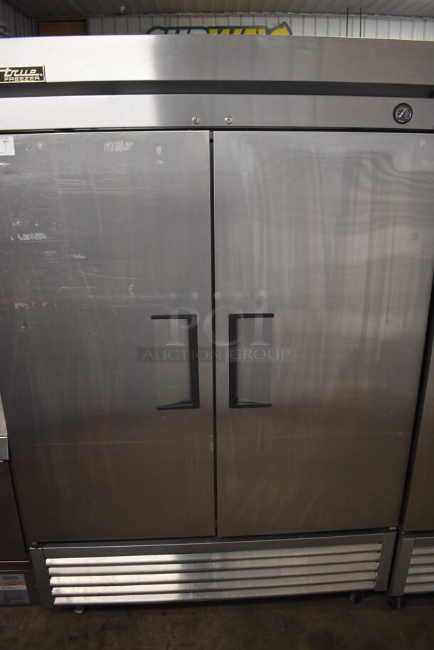 2013 True T49F ENERGY STAR Stainless Steel Commercial 2 Door Reach In Freezer on Commercial Casters. 115 Volts, 1 Phase. 54x30x83. Tested and Working! - Image 2 of 7