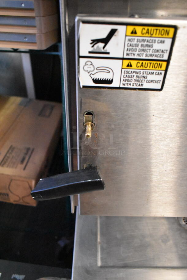 Groen HyPer Steam HY-6G Stainless Steel Commercial Propane Gas Powered 2 Deck Steam Cabinet. 90,000 BTU - Image 5 of 9