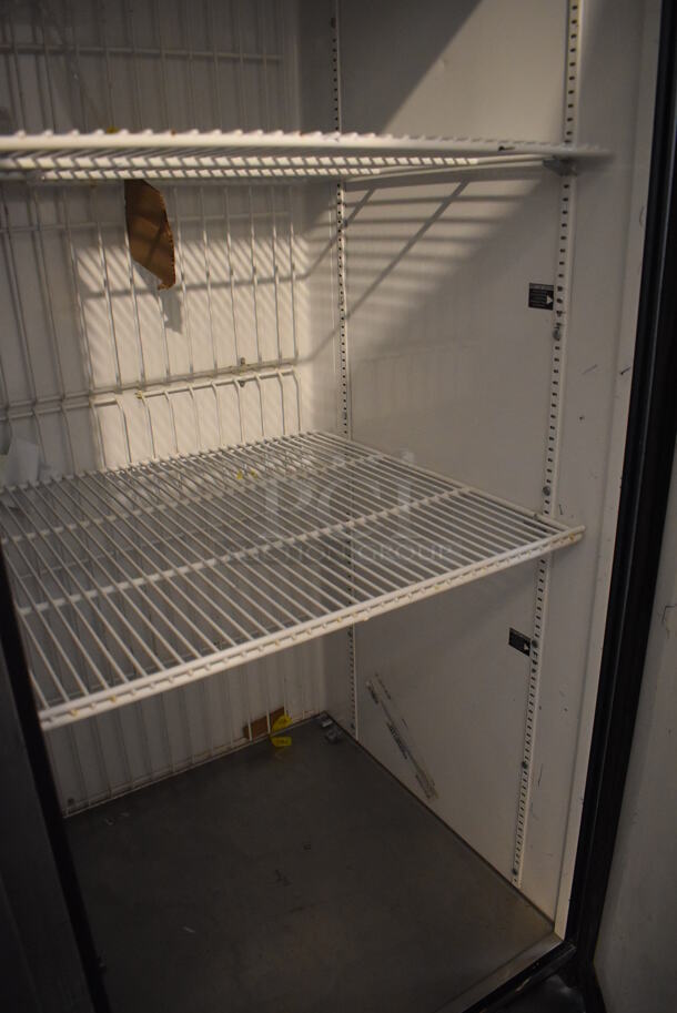 2013 True T-49F ENERGY STAR Stainless Steel Commercial 2 Door Reach In Freezer w/ Poly Coated Racks on Commercial Casters. 115 Volts, 1 Phase. Tested and Working! - Image 6 of 9