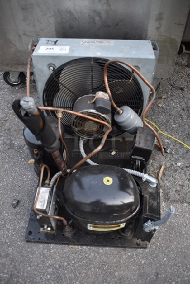 Copeland FJAF-0106-CAV-020 Metal Commercial Compressor. 208-230 Volts, 1 Phase. - Image 1 of 6