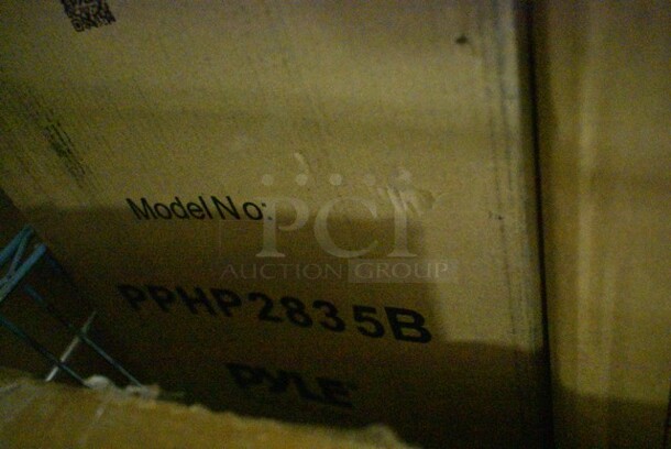 4 IN ORIGINAL BOX! Pyle PPHP2835B Portable Bluetooth PA Speaker System. 4 Times Your Bid!  - Image 7 of 7