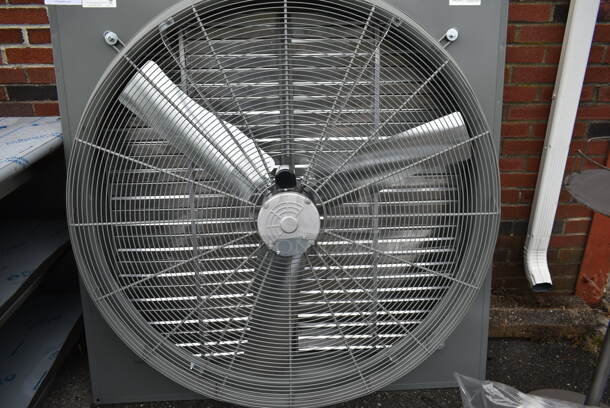 BRAND NEW SCRATCH AND DENT! 2023 Canarm SD48-H1D Metal Commercial Fan. - Image 4 of 6