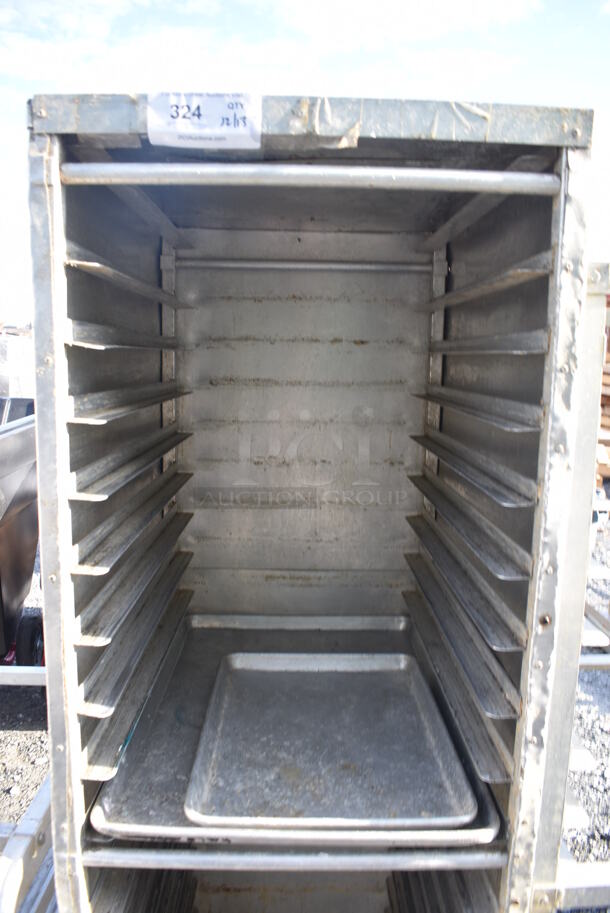 Metal Commercial Pan Transport Rack on Commercial Casters. 20.5x27x69 - Image 3 of 4