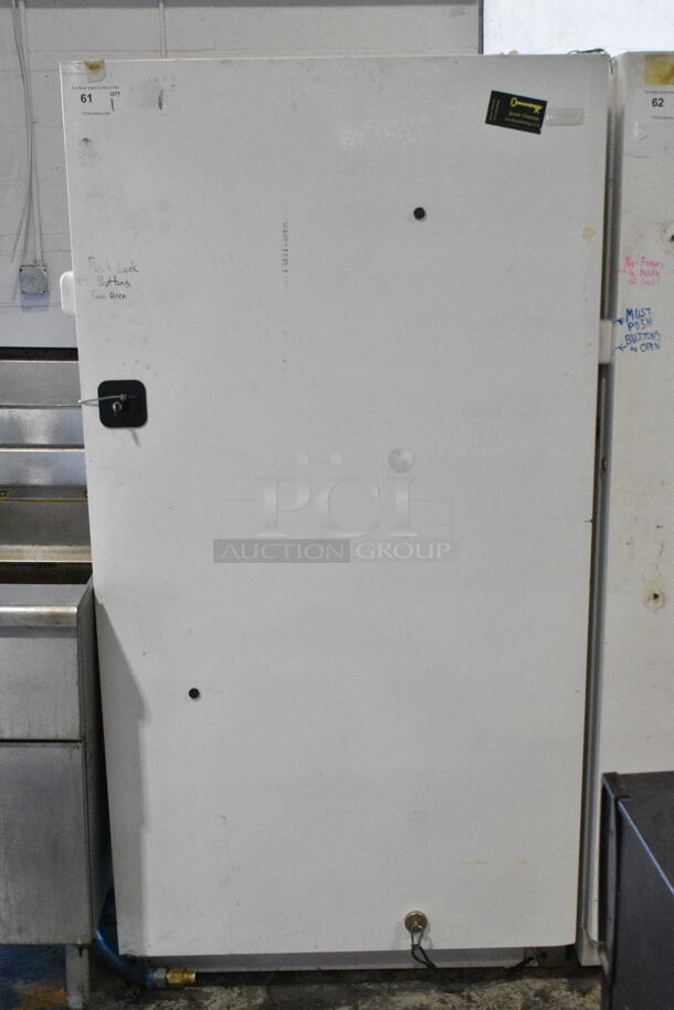 Frigidaire FFFH17F1RW0 Metal Single Door Reach In Freezer. 115 Volts, 1 Phase. Tested and Working! - Image 1 of 6
