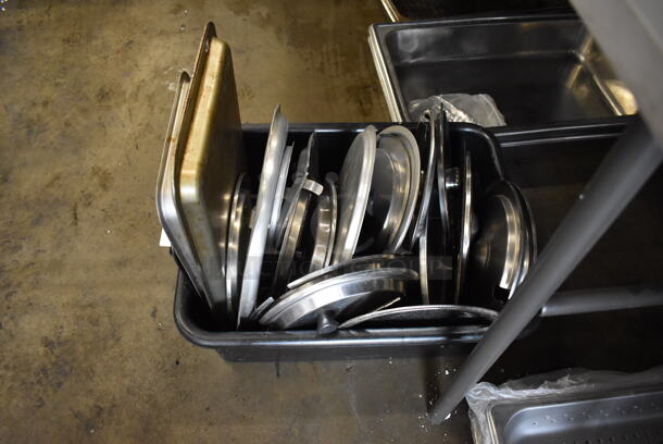 ALL ONE MONEY! Lot of Various Items Including Metal Baking Pans and Drop In Bins - Image 7 of 9