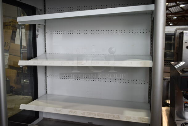 2016 True TAC-48SM-LD Metal Commercial Open Grab N Go Merchandiser w/ Metal Shelves. 208-230 Volts, 1 Phase.  - Image 4 of 6