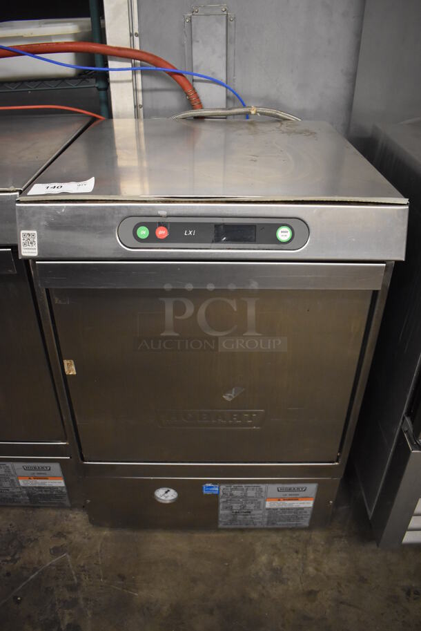 Hobart LXIH Stainless Steel Commercial Undercounter Dishwasher. 120/208-240 Volts, 1 Phase. 24x26x34 - Image 1 of 7