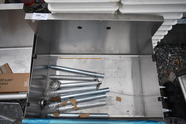 BRAND NEW SCRATCH AND DENT! Stainless Steel Single Bay Sink.  - Image 5 of 5