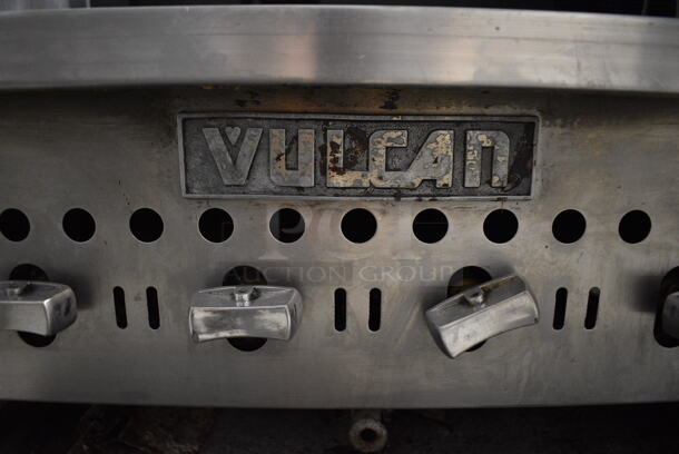 Vulcan Stainless Steel Commercial Countertop Natural Gas Powered Charbroiler Grill. 36x28x15 - Image 4 of 6