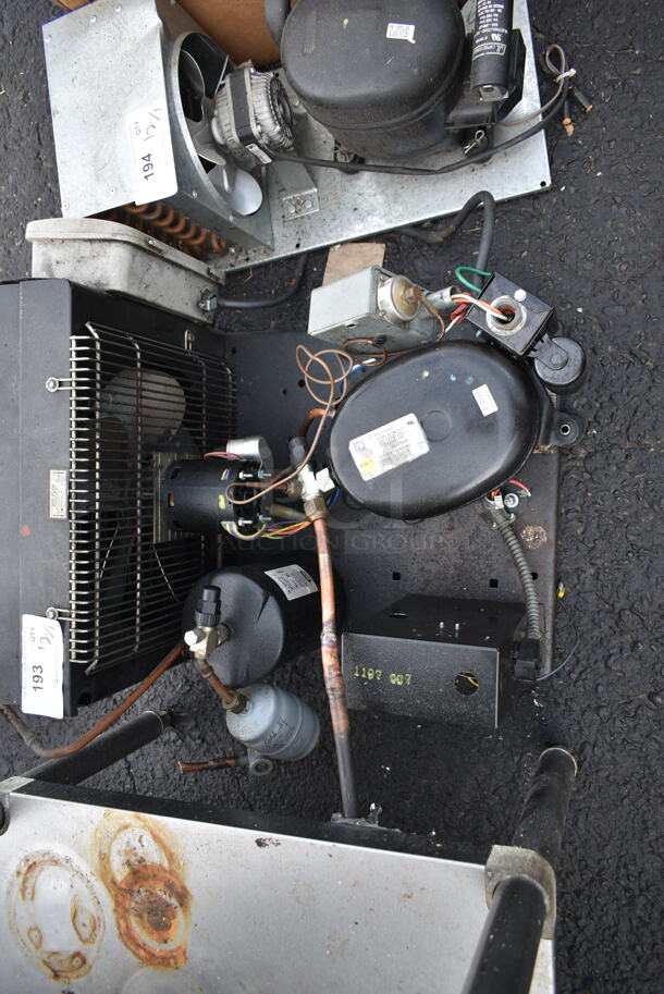 Tecumseh HA7480AXDXC Compressor. 208-240 Volts.  - Image 2 of 4