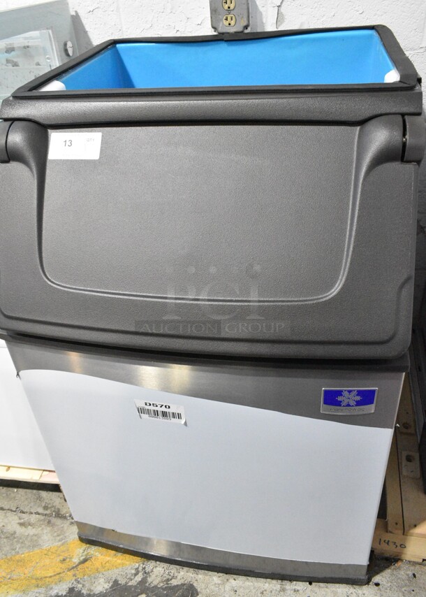 BRAND NEW SCRATCH AND DENT! Manitowoc D570 Stainless Steel Ice Storage Bin - 532 lb.  - Image 2 of 9