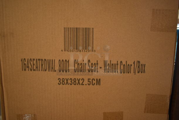 20 BRAND NEW IN BOX! 164SEATRDWAL Wooden  Walnut Seats. 20 Times Your Bid! - Image 4 of 4