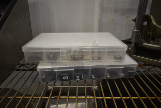 ALL ONE MONEY! Tier Lot of Metal 4 Tier Stand and Poly Brew Baskets - Image 4 of 5