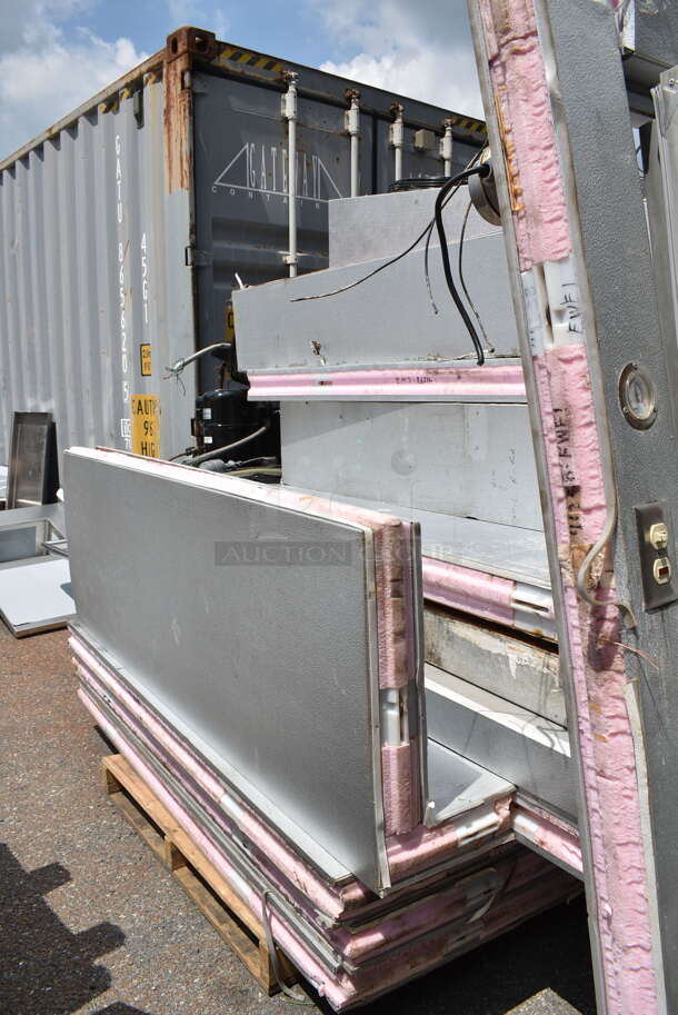 Mr Winter Walk In Box w/ Compressor and Cancoil Evaporator Fan. Picture of the Unit Before Removal Is Included In the Listing. - Image 7 of 12