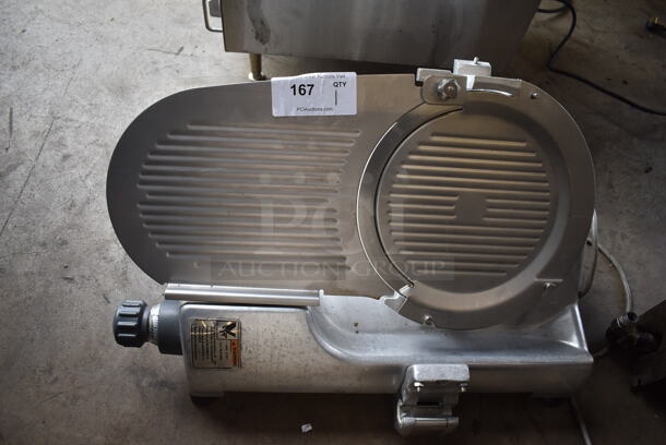 Hobart 2612 Stainless Steel Commercial Countertop Meat Slicer. Missing Arm and Carriage. 120 Volts, 1 Phase. 22x27x16. Tested and Working! - Image 3 of 9