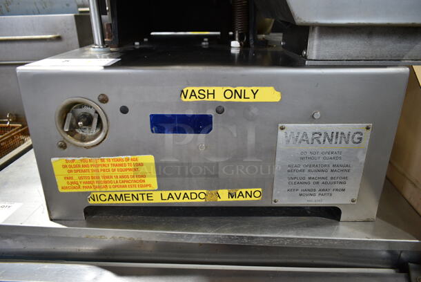 Hollymatic Super Model 54 Metal Commercial Countertop Patty Former. 115 Volts, 1 Phase. Tested and Powers On But Parts Do Not Move - Image 3 of 12