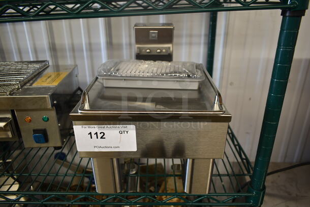 BRAND NEW SCRATCH AND DENT! 2016 Bunn 1SH STAND Stainless Steel Commercial Countertop Satellite Server Stand. 120 Volts, 1 Phase. - Image 1 of 5