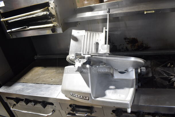 Hobart 2812 Stainless Steel Commercial Countertop Meat Slicer. 115 Volts, 1 Phase. Tested and Working!  - Image 2 of 6