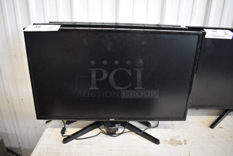 3 Onn ONA24HB19T01 24" Monitor. 120 Volts, 1 Phase. 3 Times Your Bid! 