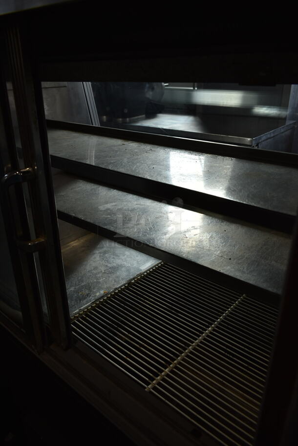 Stainless Steel Commercial Floor Style Deli Display Case Merchandiser. 115 Volts, 1 Phase. Tested and Working! - Image 6 of 8