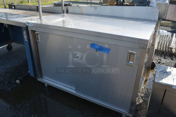 Regency Stainless Steel 2 Door Cabinet. 48x30x34.5 - Image 2 of 4