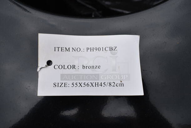 25 BRAND NEW! BFM Seating PH901CBZ Hampton Brown Outdoor Dining Height Chair. 25 Times Your Bid! - Image 3 of 3