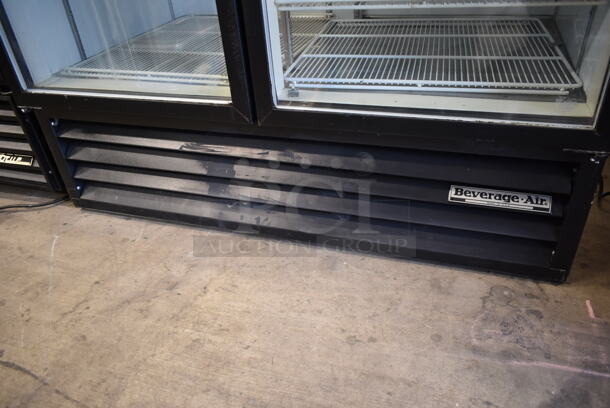 Beverage Air MT49 Metal Commercial 2 Door Reach In Cooler Merchandiser w/ Poly Coated Racks. 115 Volts, 1 Phase. Tested and Does Not Power On - Image 4 of 8