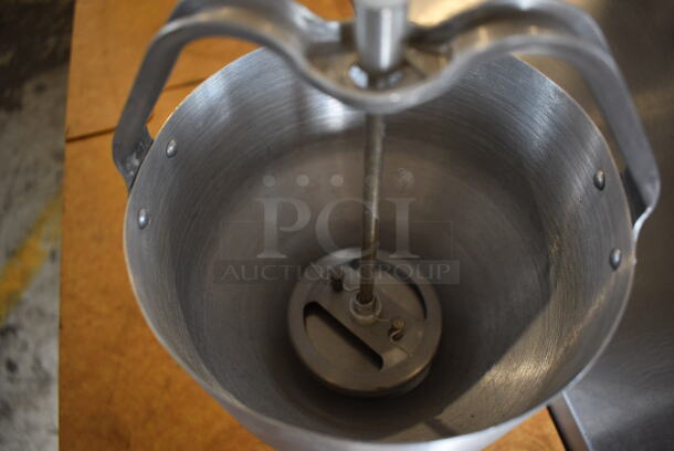 Metal Dough Dropper Hopper. 7x7x14 - Image 3 of 4